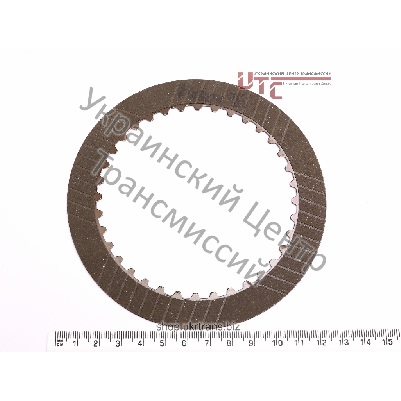 Фрикционный диск повышающей передачи (1,65 мм / 90 мм / 123 мм / 36 зубьев), 00 год и выше