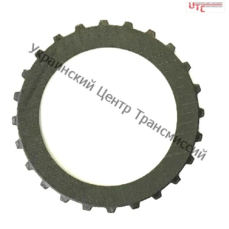 Фрикционный диск B1, B3 односторонний (2,08мм / 170мм / 192мм / 18 зубьев), 04-13 года