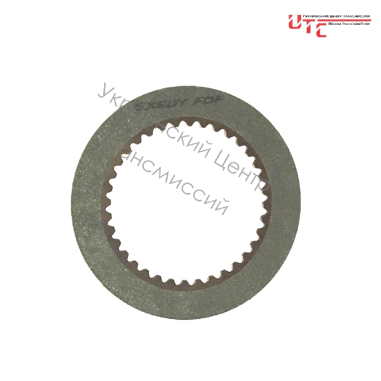 Фрикционный диск сцепления E, входной вал (3/4 сцепление), (1,6мм / 76,2мм / 108 мм / 36 зубьев), 93 год и выше