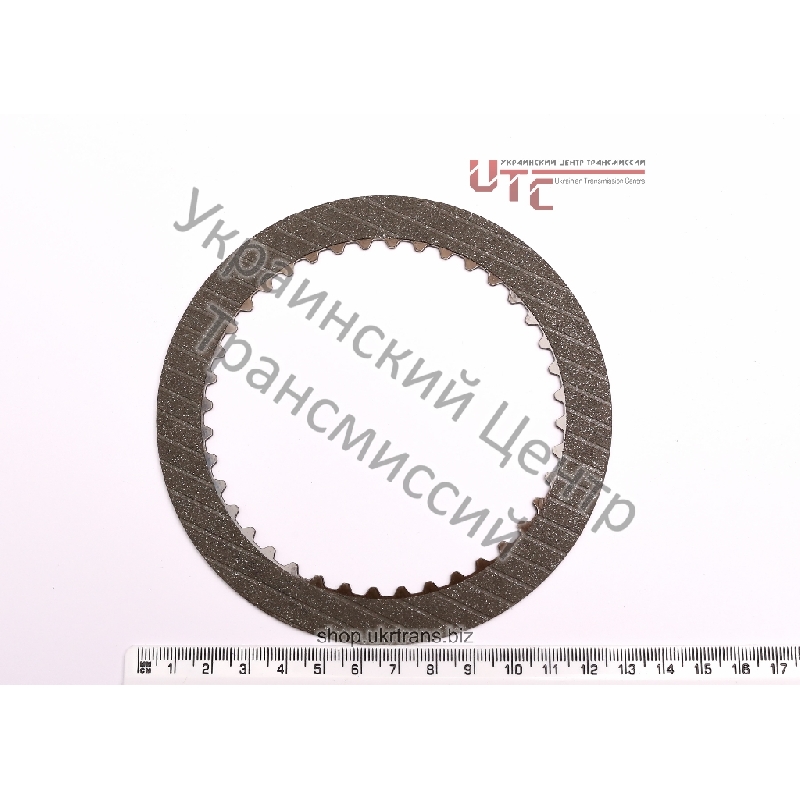 Фрикционный диск тормоза понижающей передачи, для высоких нагрузок (#1), (1,8мм / 125мм / 40 зубьев), 98 год и выше