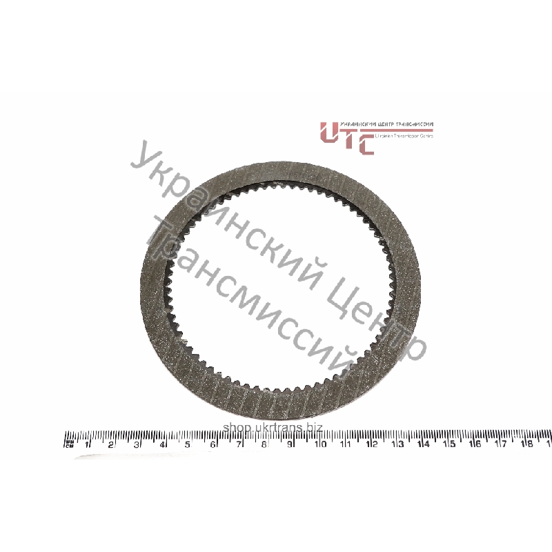 Фрикционный диск переднего хода, параллельная насечка  (1,75 мм / 91,4 мм / 118,11 мм / 72 зуба), 90 год и выше