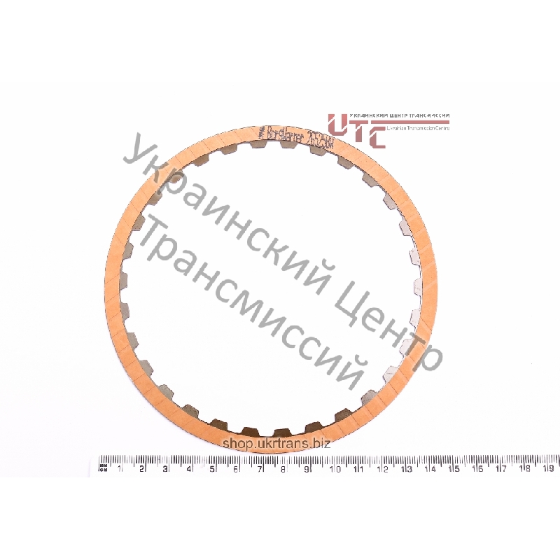 Фрикционный диск  сцепления A, D (1,6 мм/147 мм/30 зубьев)