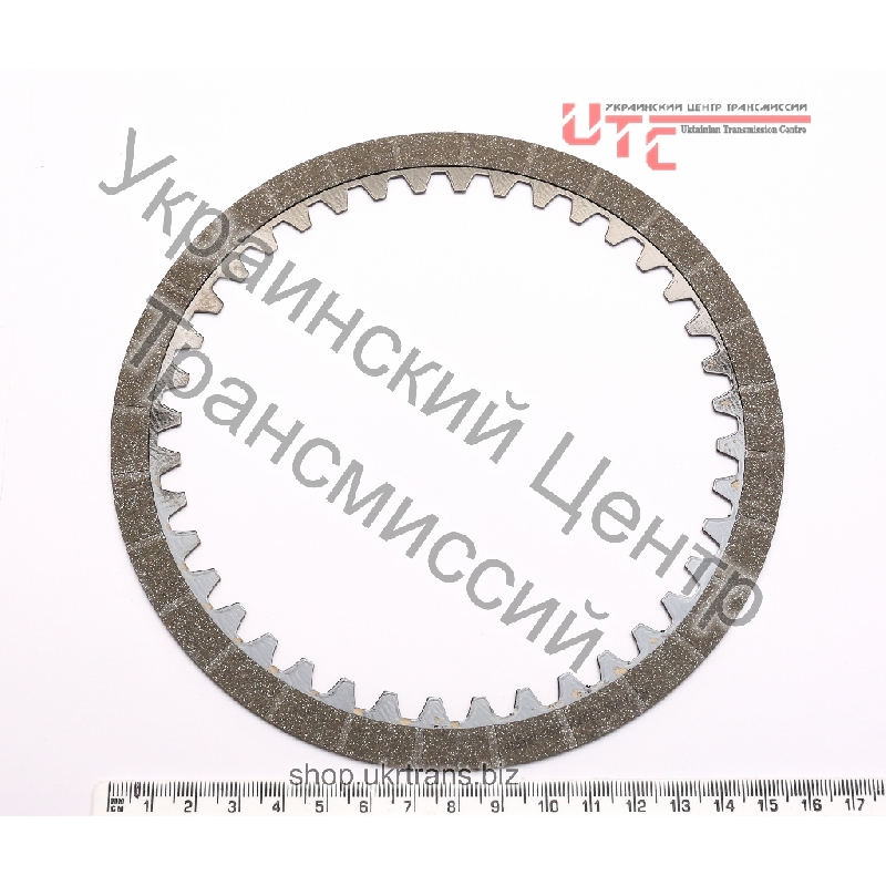 Фрикционный диск гидротрансформатора, для высоких нагрузок (1,88мм / 130,78мм / 164,47мм / 40 зубьев), 02 год и выше