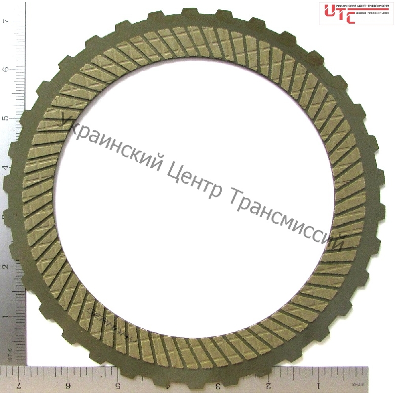 Фрикционный диск K1 для высоких нагрузок (1,9мм / 141,8мм / 193,5мм / 34 зуба)