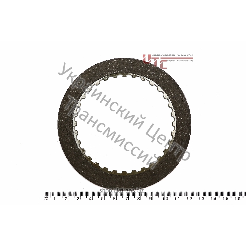 Фрикционный диск сцепления 3й передачи (односторонний), для высоких нагрузок (2,01мм / 79,63мм / 111,96мм / 32 внутр. зуба), 89 год и выше