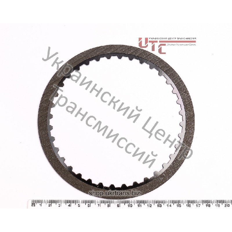 Фрикционный диск сцепления K2, малый внутренний диаметр, для высоких нагрузок (2,14мм / 133,43мм / 164,47мм / 36 зубьев), 96-01 гг