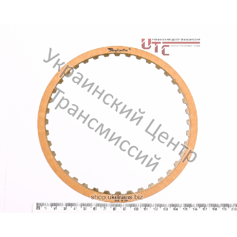 Фрикционный диск тормоза B2, (1,5мм / 172мм / 40 зубьев), 17 год и выше