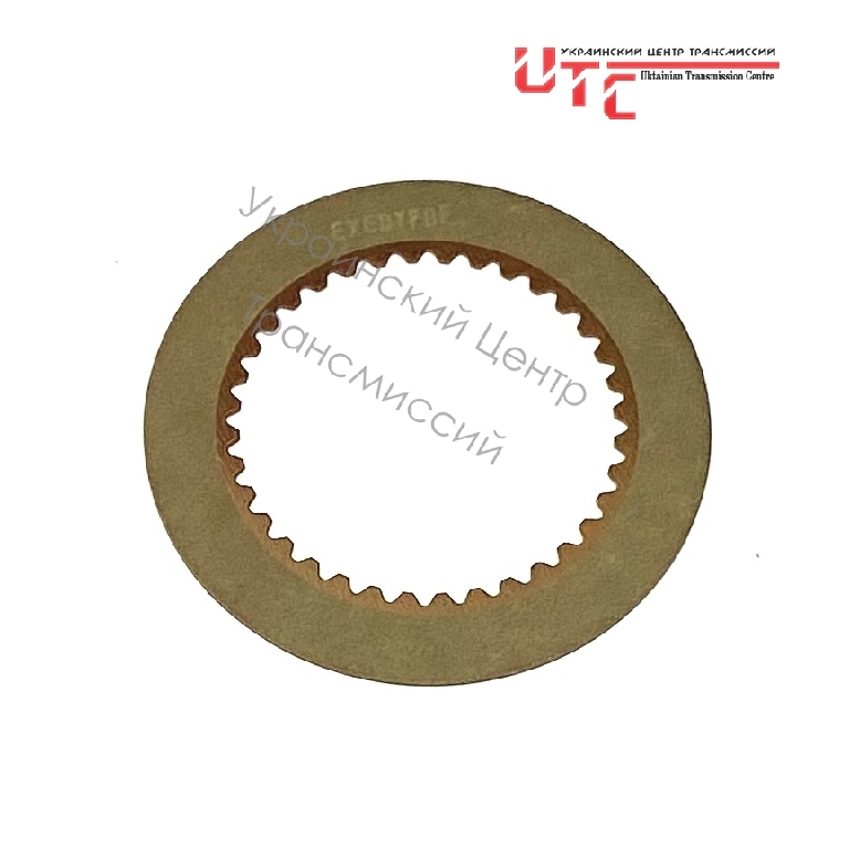 Фрикционный диск, сцепление E/входной вал - 3/4 сцепление (1,6мм / 108мм / 36 зубьев)